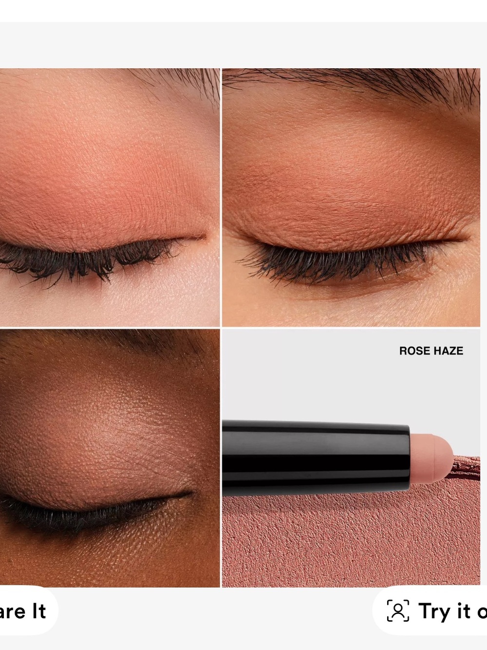 Rose Haze BOBBI BROWN COSMETICS matte Long-Wear Cream Shadow stick